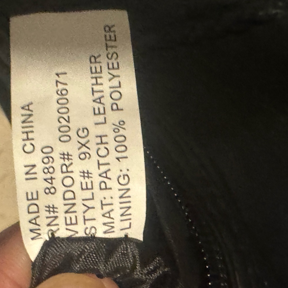 Nwot Patchwork Leather Handbag - image 6